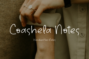 Coashela Notes Font Download