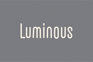 Luminous Font Download