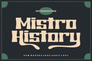 Mistro History Font Download