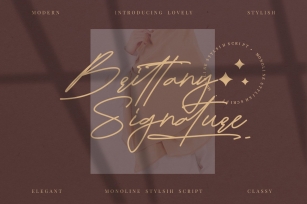 Brittany Signature Font Download