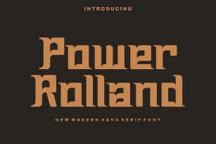 Power Rolland Font Download