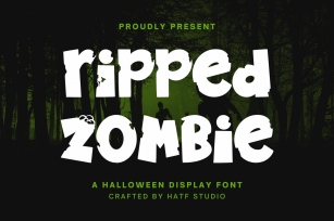 Ripped Zombie Font Download