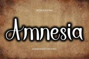 Amnesia Font Download