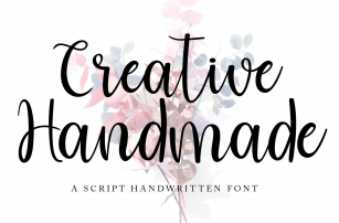 Creative Handmade Font Download