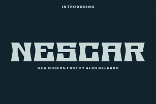 Nescar Font Download