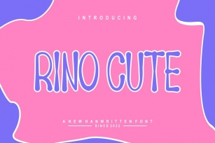 RinoCute Font Font Download