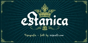 Estanica Font Download
