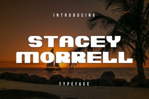 Stacey Morrell Awesome font Font Download