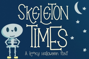 Skeleton Times Font Download
