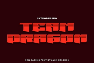 Team Dragon Font Font Download