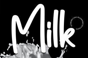 Milk Font Download