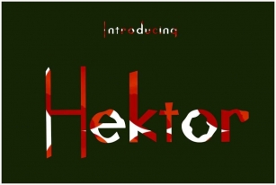 Hektor Font Download