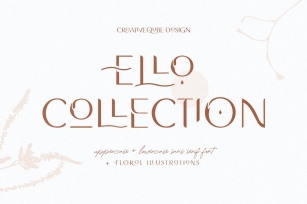 Ello Collection Decorative Font Font Download