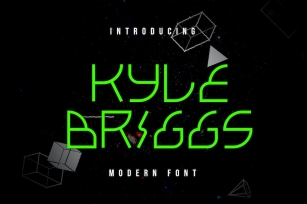 Kyle Briggs Modern Font Font Download