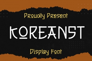 Koreanst Font Download