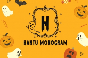 Hantu Monogram Font Download
