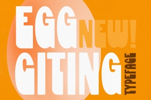 Eggciting Font Download