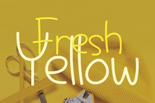 Fresh Yellow Font Download