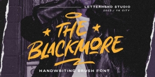 The Blackmore Font Download