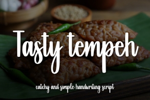 Tasty Tempeh Font Download