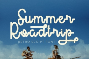 Summer Roadtrip Font Download