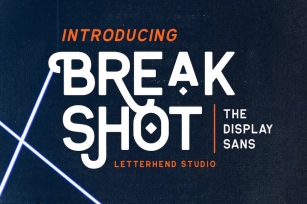 Break Shot Font Download