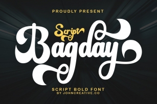 Bagday Script Font Download