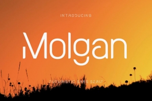 Molgan – Futuristic Sans Serif Font Download