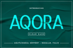 Aqora Font Download