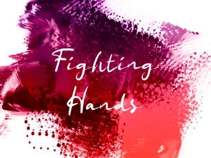 F Fighting Hands Font Download