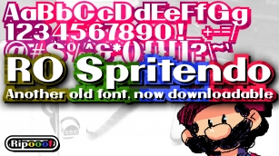 RO Spritend Font Download