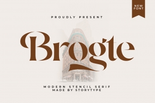 Brogte Font Download