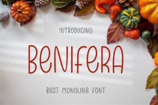 Benifera Font Font Download