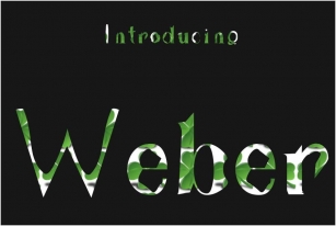 Weber Font Download