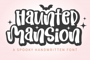 Haunted Mansion- A spooky halloween Font Download