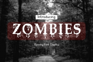 Zombies Font Download