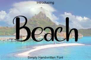 Beach Font Download
