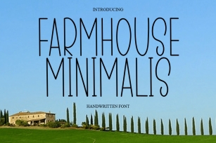 Farmhouse Minimalis Font Download