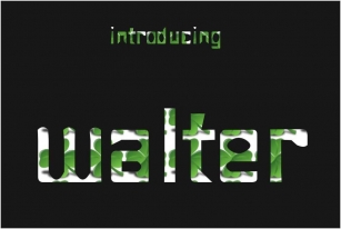 Walter Font Download