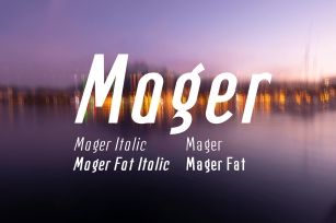 Mager Font Download