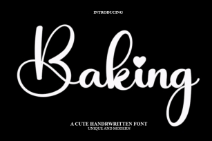 Baking Font Download