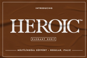 Heroic Font Download