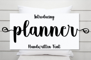 Planner Font Download