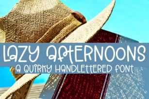 Lazy Afternoons Font Download