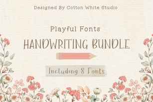 Playful s Handwriting Bundle Font Download