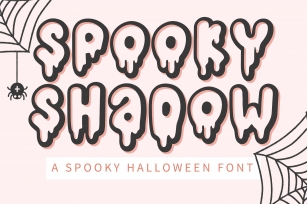 Spooky Shadow Font Download