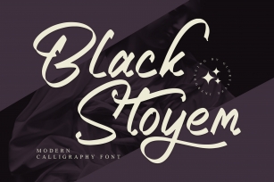 Black Stoyem Font Download