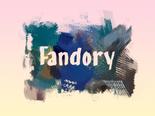 F Fandory Font Download