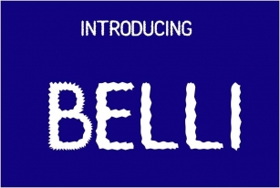 Belli Font Download