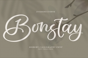 Bonstay Font Download